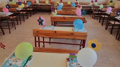بالبلالين.. مدارس الإسكندرية تتزين لاستقبال مبادرة 