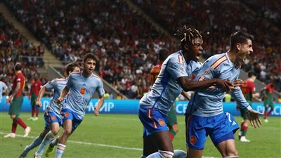 بهدف السكتة القلبية.. منتخب إسبانيا يفوز على البرتغال بهدف نظيف في دوري الأمم الأوروبية