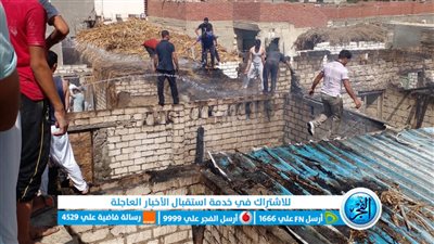 إصابة 3 أشخاص إثر اندلاع حريق داخل 4 