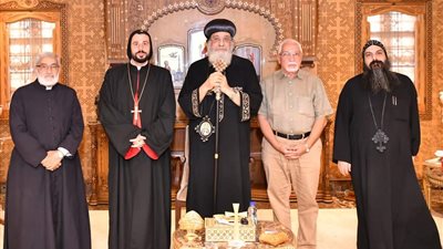 دعوة البابا تواضروس الثاني لحضور تجليس المطران مار إفرام إيلي وردة