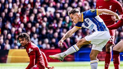 ليفربول يتعثر أمام برايتون بالتعادل 3-3 في الدوري الإنجليزي