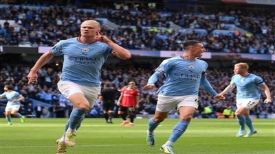 هالاند يدخل تاريخ الدوري الإنجليزي ويحقق رقم قياسي في مباراة مانشستر يونايتد