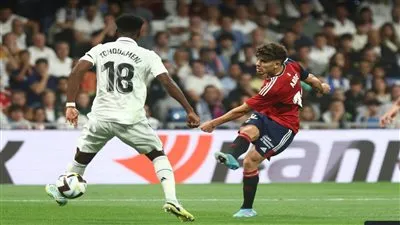 ملخص أهداف مباراة ريال مدريد وأوساسونا اليوم الأحد في الدوري الإسباني 