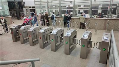 تعرف على خطوط الدخول والخروج من البوابات الإلكترونية الجديدة للسكة الحديد