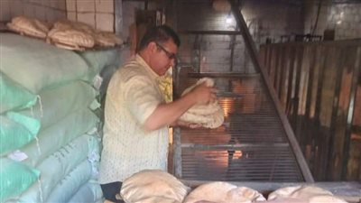 ضبط مخابز للتصرف في 460 شيكارة دقيق بلدي و10 طن أرز في حملة بالدقهلية