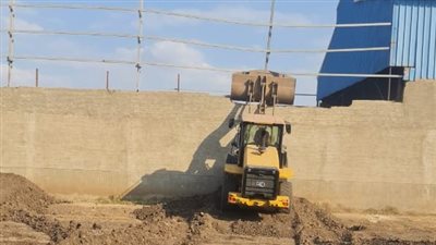 حملات مكثفة لإزالة البناء المخالف والتعديات على أراضي الدولة في الدقهلية