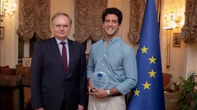 اختيار أحمد مجدي ضمن سفراء الإتحاد الأوروبي للنوايا الحسنة في مجال المياه بمصر