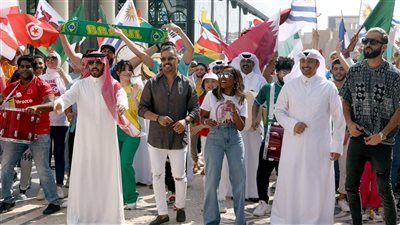 نجوم الدول العربية المشاركة يغنون 