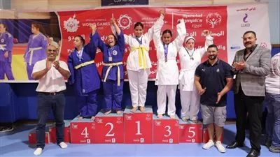 استعدادا لبرلين ٢٠٢٣.. ختام المسابقة الوطنية للاولمبياد الخاص المصري للجودو