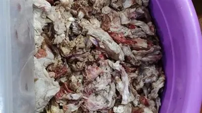 ضبط 21 طن لحوم ودواجن غير صالحة للاستهلاك الآدمى بالجيزة