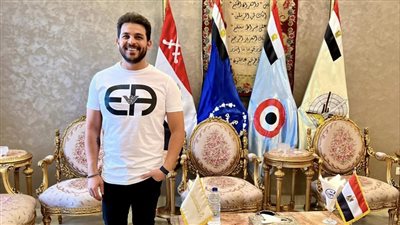 شاهد.. محمد رشاد يتألق من حفل كلية طب قوات مسلحة