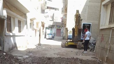 محافظ المنوفية يتابع جهود الوحدات المحلية في تنفيذ خطة رصف الطرق الجديدة