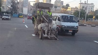 تنفيذ خطة متكاملة لرفع كفاءة وتطوير 10 محاور وشوارع فى الدقهلية