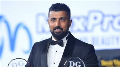 محمد سامي من كواليس تصوير مسلسل 
