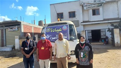 تفاصيل قافلة طبية توقع الكشف الطبي على 791 مريضًا في الدقهلية