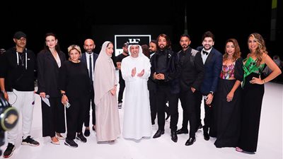 بالصور.. هاني البحيري يتألق بعرض أزياء مصري عالمي في دبي ضمن فعاليات فاشون فاكتور الثالث