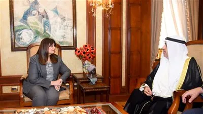 وزيرة الهجرة تستقبل المنسق العام للأسبوع الكويتي
