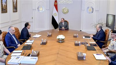 عاجل.. السيسي يُصدر توجيهات جديدة بشأن إدارة الموارد المائية 
