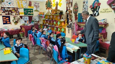 وكيل وزارة التربية والتعليم بالدقهلية يتفقد مدارس المنصورة 