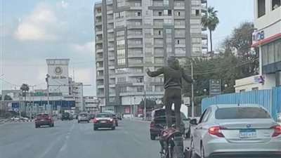 أمن الدقهلية يضبط المتهم في واقعة حركات استعراضية بدراجة نارية 