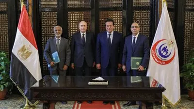 وزير الصحة يشهد توقيع بروتوكول تعاون بين اللجنة العليا للتخصصات الطبية والمجلس العربي للاختصاصات الصحية