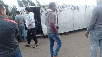 وكيل وزارة الصحة يتفقد مصابي حادث 