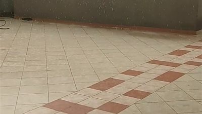 بالفيديو.. نزول أمطار في محافظة القاهرة بسبب كسوف الشمس 2022