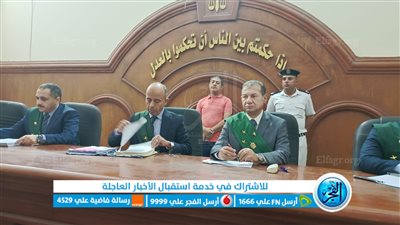 تأجيل محاكمة رئيس جامعة دمنهور لجلسة 27 نوفمبر (صور)