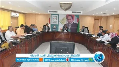 محافظ الفيوم يترأس اجتماع اللجنة العليا للدعاية والإعلان لتعديل لائحاتها