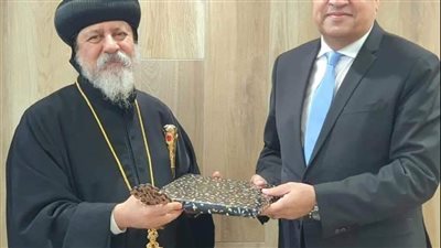 زيارة السفير المصري للكنيسة القبطية الأرثوذكسية في استراليا
