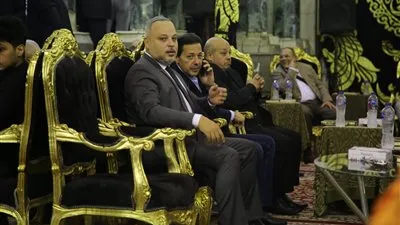 جمال وعلاء وعزمي أبرز الحضور في عزاء المحامي الراحل فريد الديب |صور