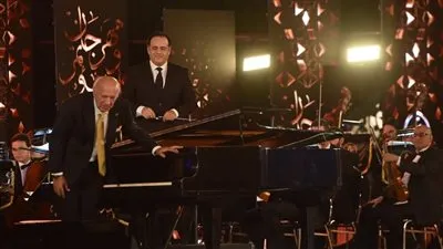 عمر خيرت يفتتح حفله بمهرجان الموسيقى العربية 