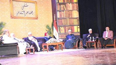 ملتقى الهناجر الثقافى يحتفل بالمولد النبوى الشريف