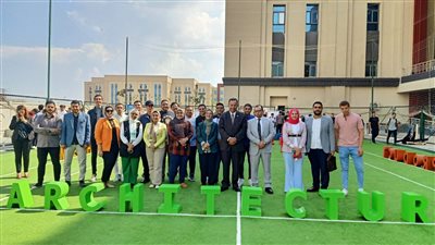 الإبداع المعماري والرسم الهندسي.. ورشة عمل بهندسة المنصورة الجديدة