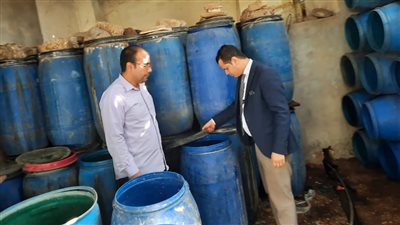 ضبط مصنع مخللات دون ترخيص في حملة تموينية بالدقهلية 