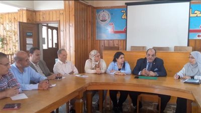 وكيل زراعة الإسكندرية يترأس اجتماع الحملة القومية الأول لمحصول القطن (صور)