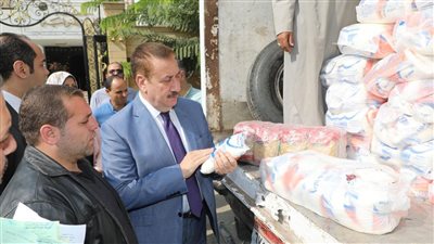 محافظ المنوفية: ضخ 170 طن أرز بجميع المنافذ والأسواق