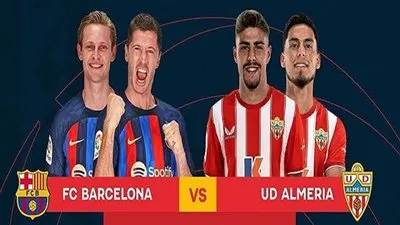 تشكيل برشلونة ضد ألميريا اليوم السبت في الدوري الإسباني