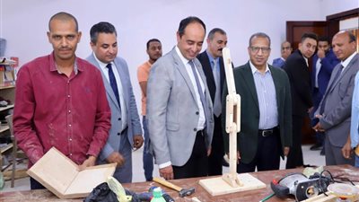 متابعة آليات العمل بمركز العزيمة لعلاج وتأهيل مرضى الإدمان بقنا 