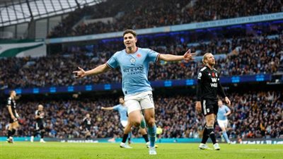 مانشستر سيتي يحقق فوز قاتل امام فولهام في الدوري الإنجليزي