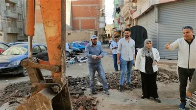محافظة الدقهلية يتابع تنفيذ مشروعات الصرف