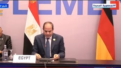 السيسي: نسعى للشراكة مع القطاع الخاص لتمويل مشروعات الهيدروجين الأخضر