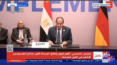 تنفيذ خطط المناخ.. أبرز تصريحات الرئيس السيسي في قمة المناخ بشرم الشيخ