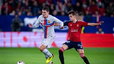 ملخص أهداف مباراة برشلونة ضد أوساسونا في الدوري الإسباني