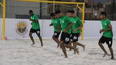 أخضر الشاطئية يتغلَّب على نظيره الإماراتي في بطولة نيوم الدولية