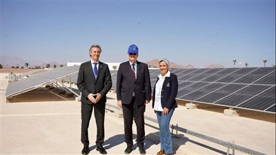 فريق من وزارة البيئة والاتحاد الأوروبي بجولة لزيارة مركز المؤتمرات 