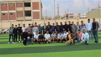 انطلاق فعاليات دوري كرة القدم بجامعة الدلتا التكنولوجية