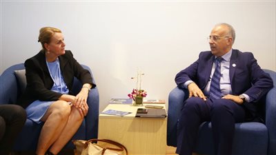 وزير الري ومدير عام البيئة بالاتحاد الأوروبي يبحثان التعاون