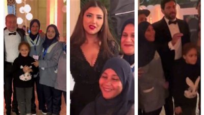 حسن الرداد وشريف منير.. لقطات سجلت تواضع النجوم في كواليس القاهرة السينمائي 