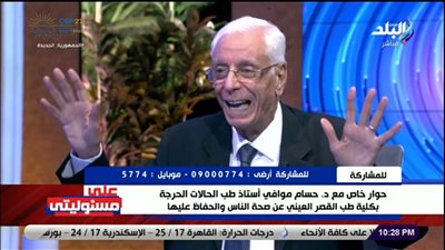 حسام موافى: 85% من حالات الإمساك تكون بفعل فاعل